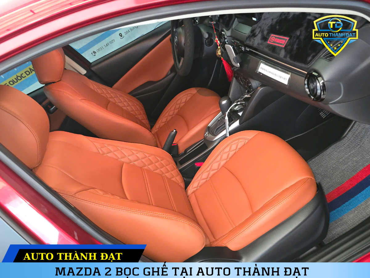 BỌC GHẾ DA MAZDA 2