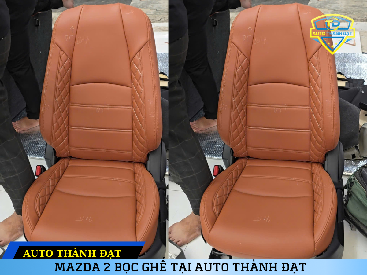 BỌC GHẾ DA MAZDA 2
