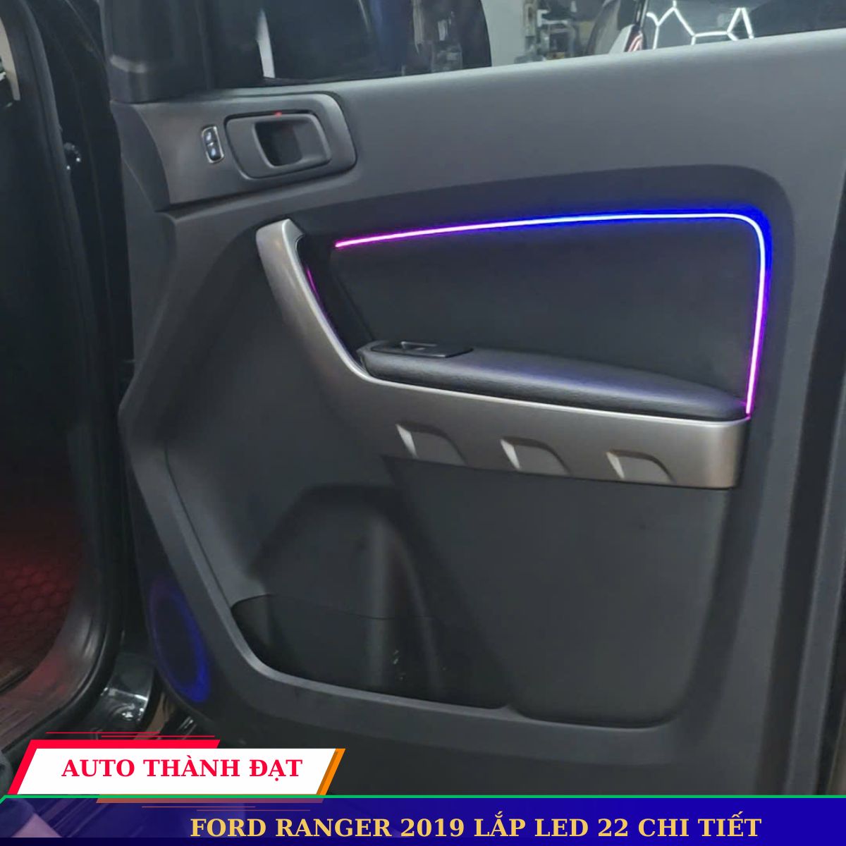 FORD RANGER 2019 LẮP LED VIỀN NỘI THẤT 22 CHI TIẾT