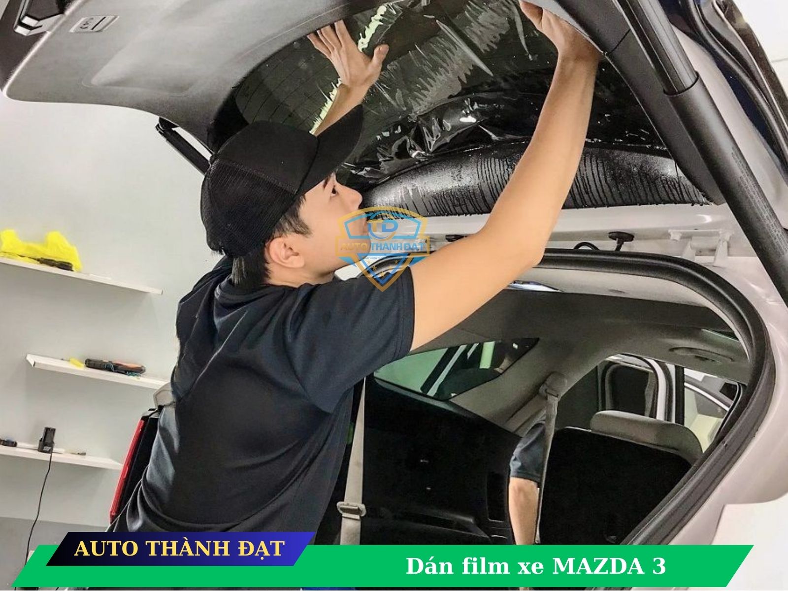 DÁN FILM CÁCH NHIỆT XE MAZDA 3