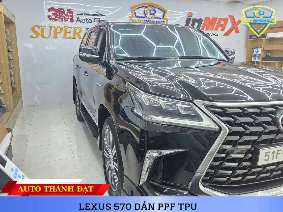 LEXUS LX570 DÁN PPF BOSS