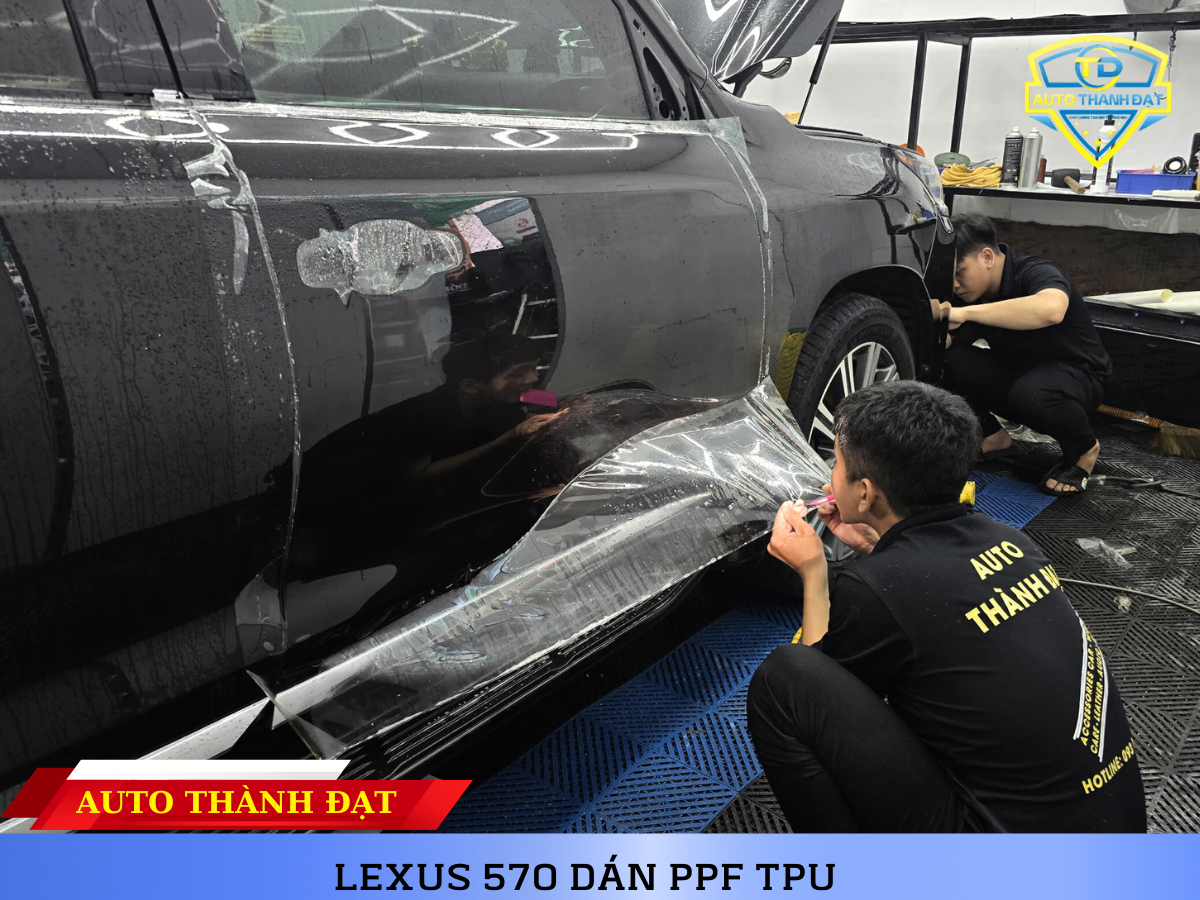 LEXUS LX570 DÁN PPF BOSS