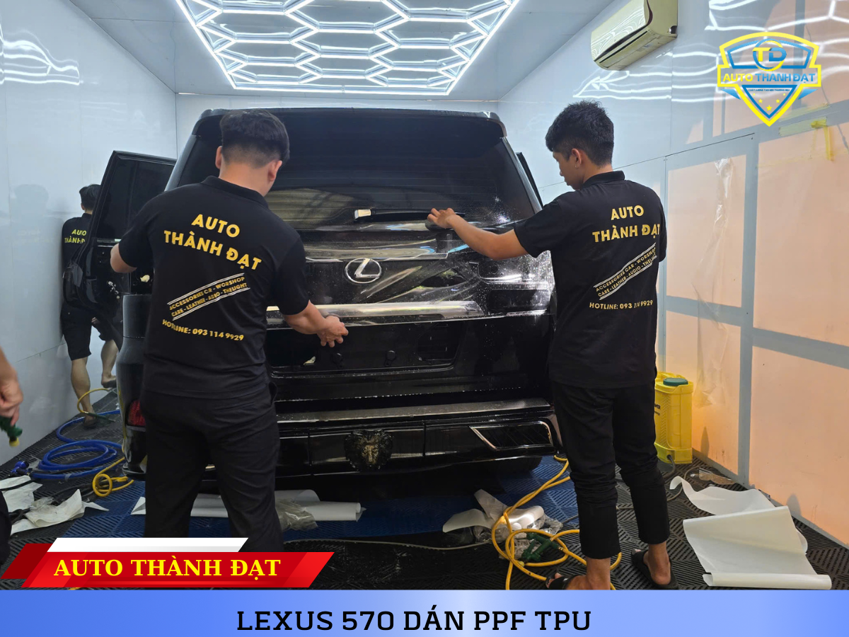 LEXUS LX570 DÁN PPF BOSS