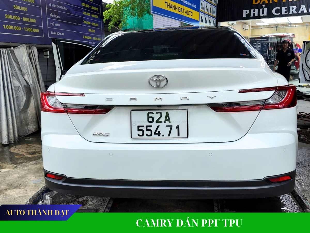 CAMRY DÁN PPF TPU BẢO VỆ SƠN