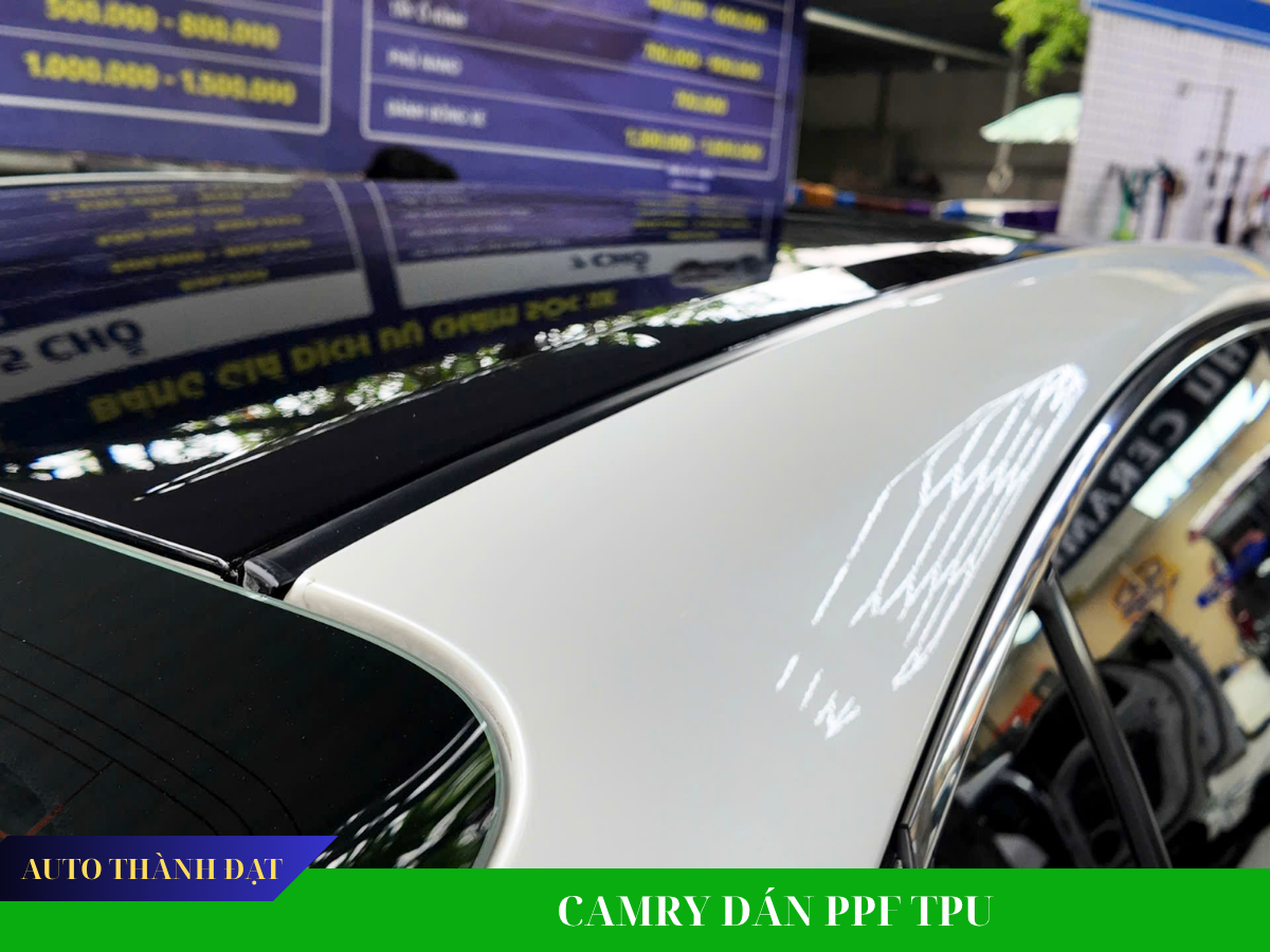 CAMRY DÁN PPF TPU BẢO VỆ SƠN