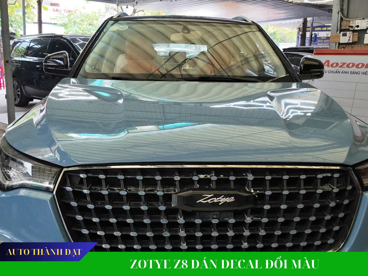 ZOTYE Z8 DÁN DECAL ĐỔI MÀU