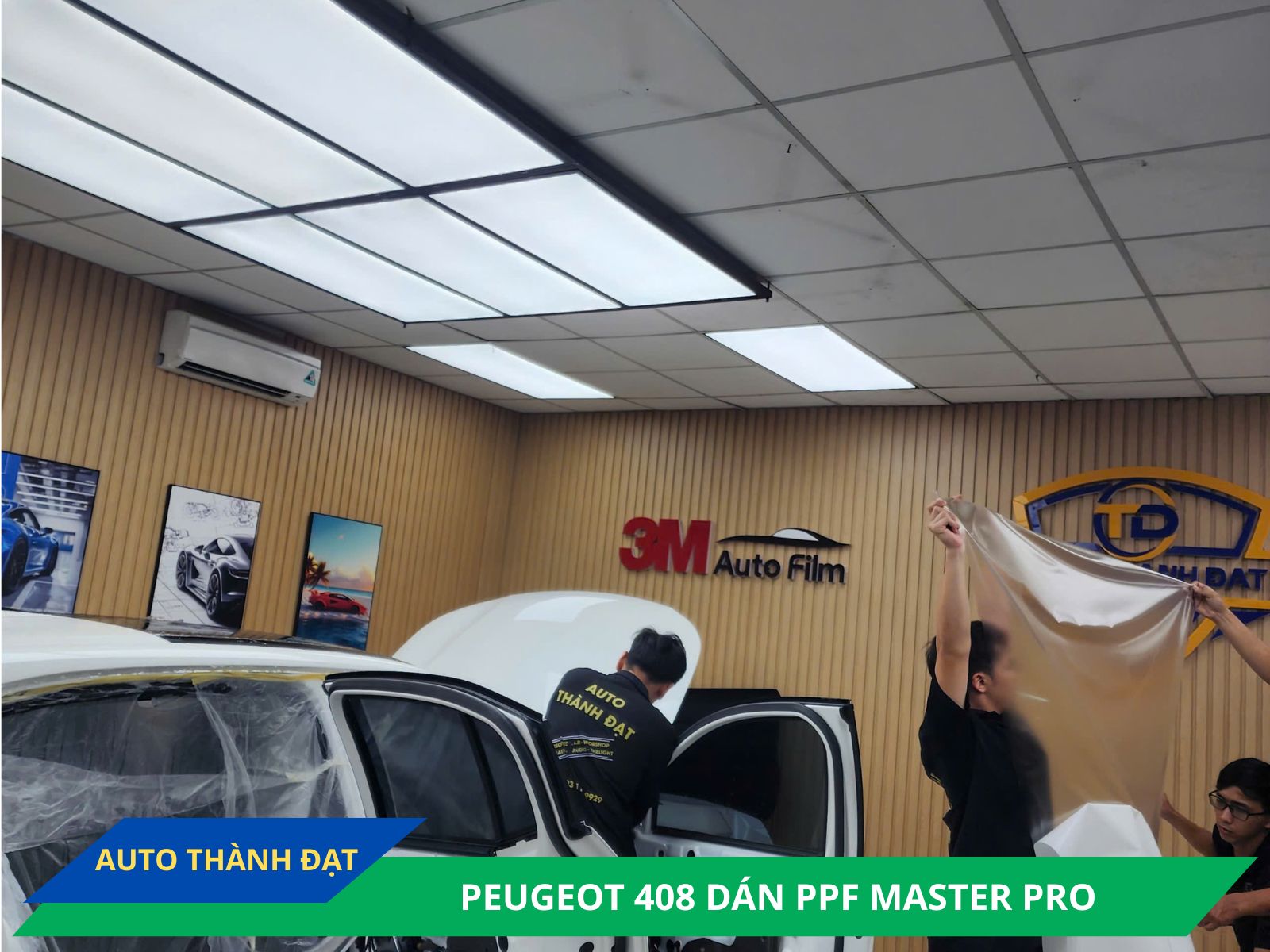 DÁN PPF CHO PEUGEOT 408