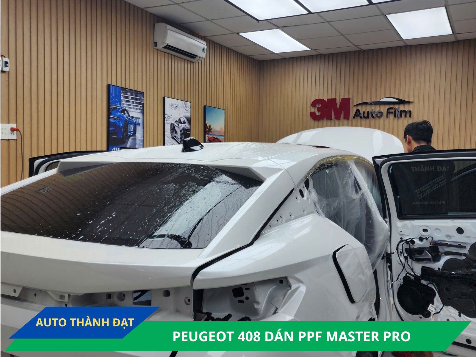 DÁN PPF CHO PEUGEOT 408