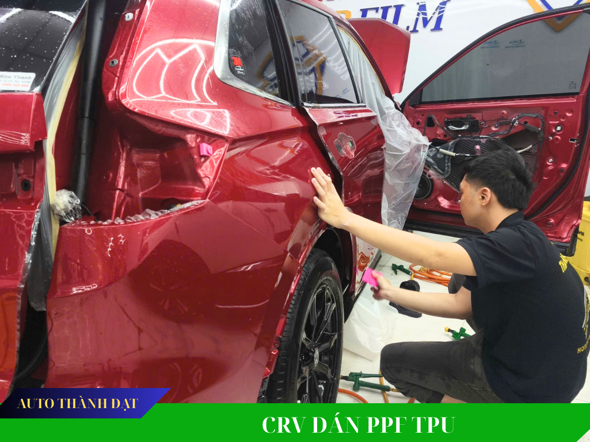 CRV DÁN PPF TPU BẢO VỆ SƠN