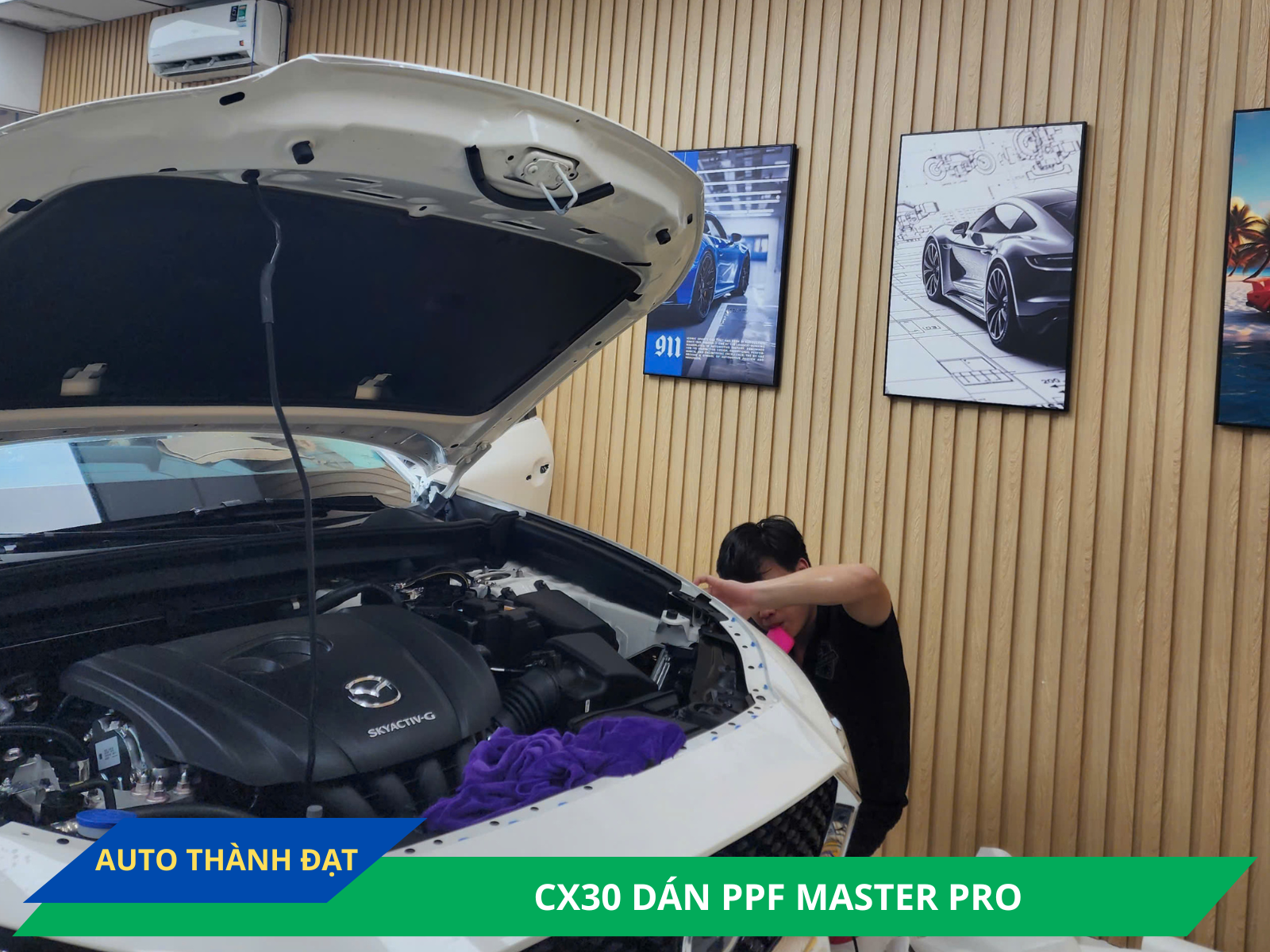 DÁN PPF CHO MAZDA CX30