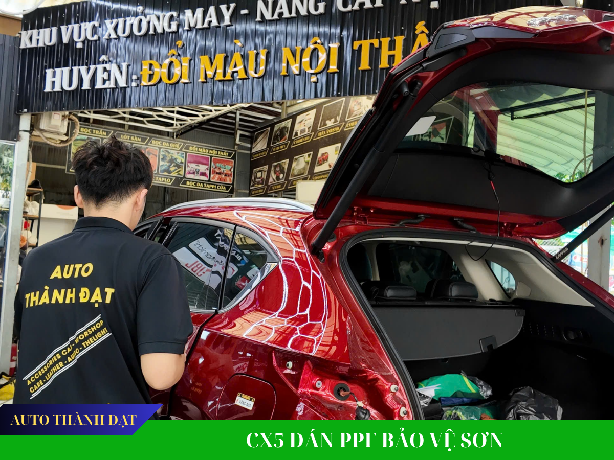 CX5 DÁN PPF BẢO VỆ SƠN