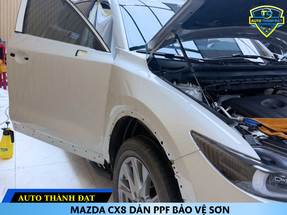 DÁN PPF CHO MAZDA CX8