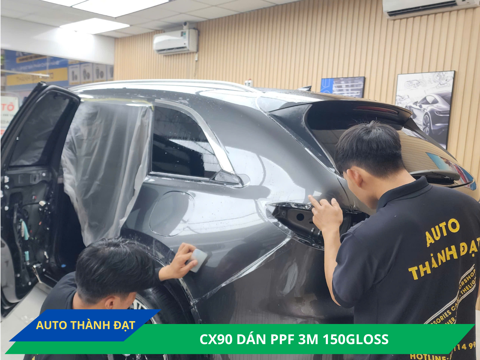 DÁN PPF 3M 150GLOSS CHO MAZDA CX90