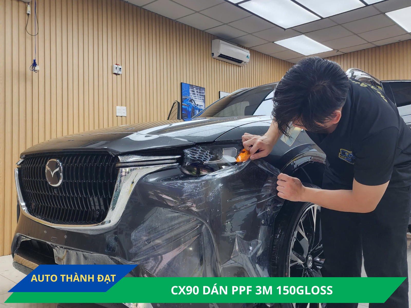DÁN PPF 3M 150GLOSS CHO MAZDA CX90