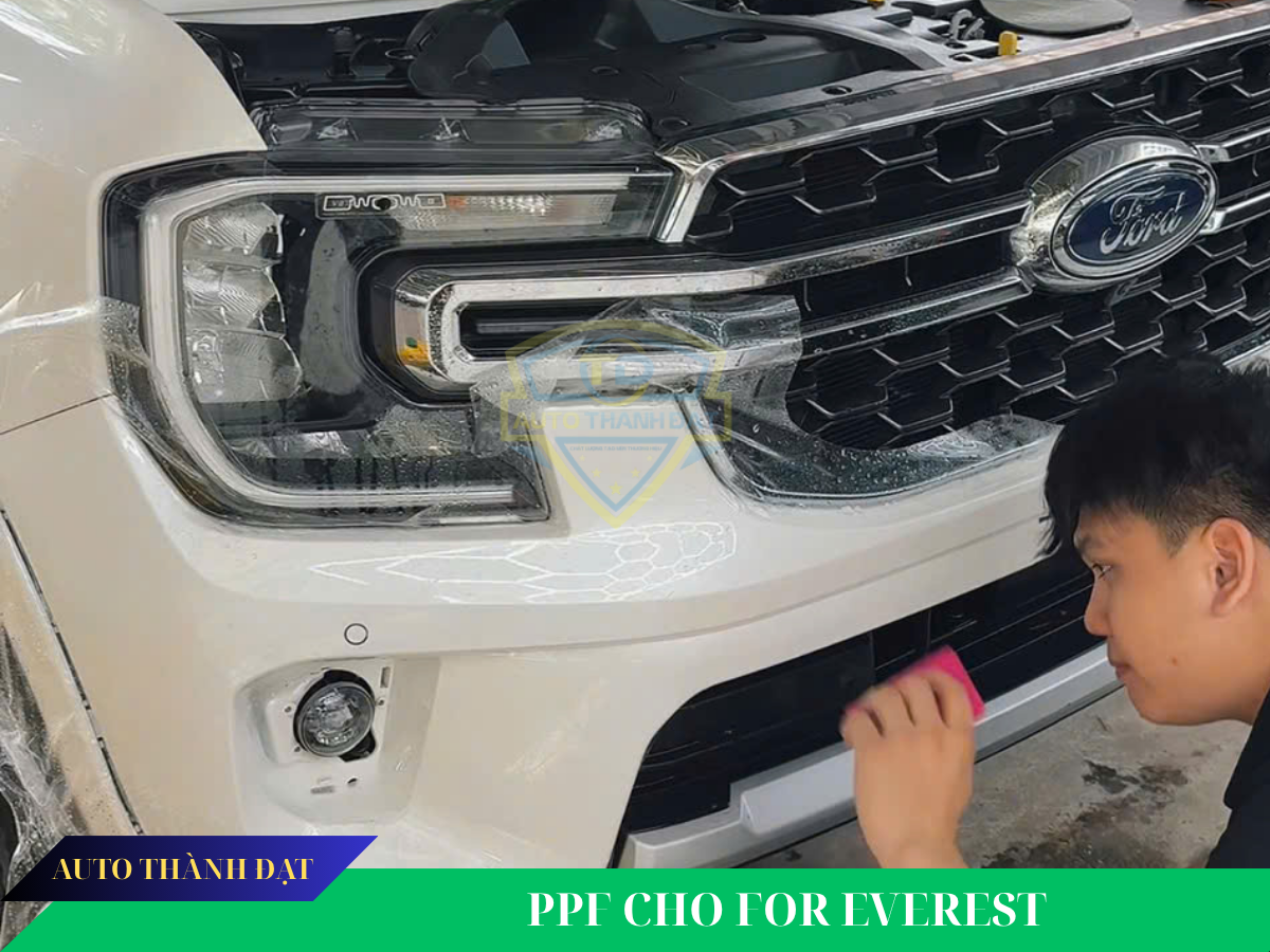 FORD EVEREST DÁN PPF BẢO VỆ SƠN CHÍNH HÃNG BOSS