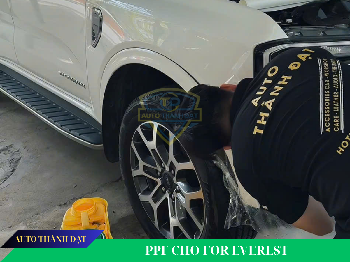 FORD EVEREST DÁN PPF BẢO VỆ SƠN CHÍNH HÃNG BOSS