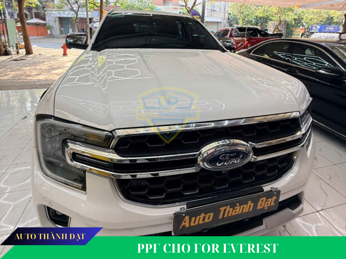 FORD EVEREST DÁN PPF BẢO VỆ SƠN CHÍNH HÃNG BOSS