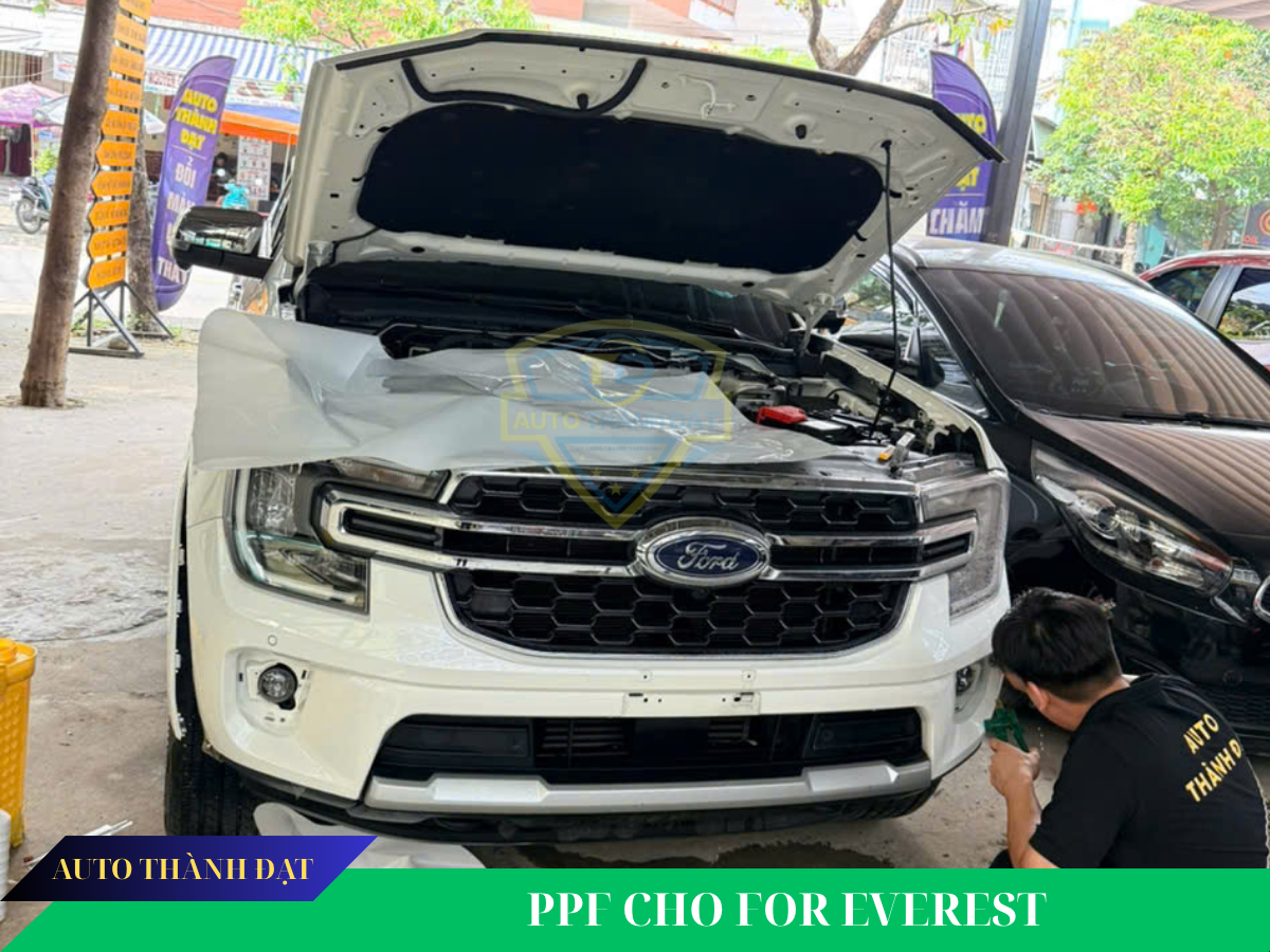FORD EVEREST DÁN PPF BẢO VỆ SƠN CHÍNH HÃNG BOSS