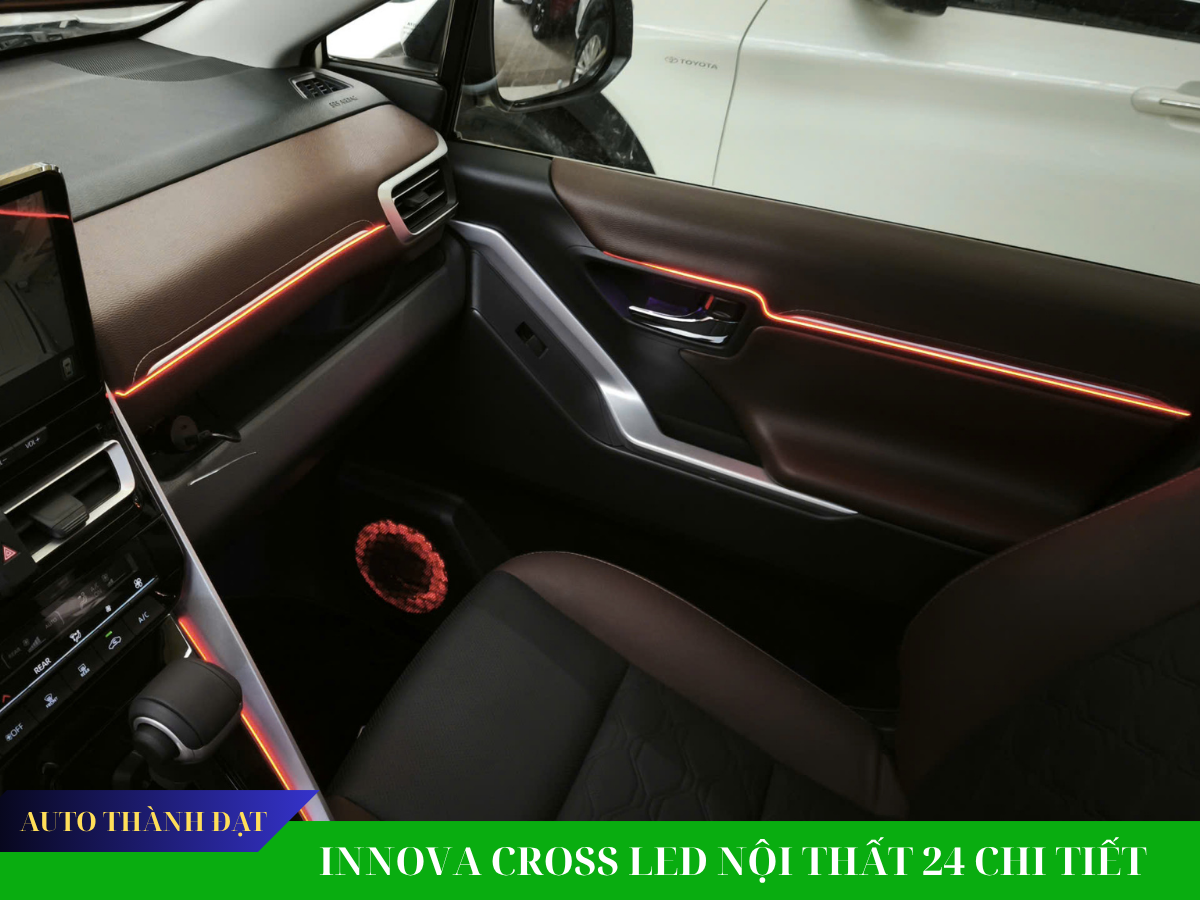 INNOVA CROSS LED NỘI THẤT 24 CHI TIẾT