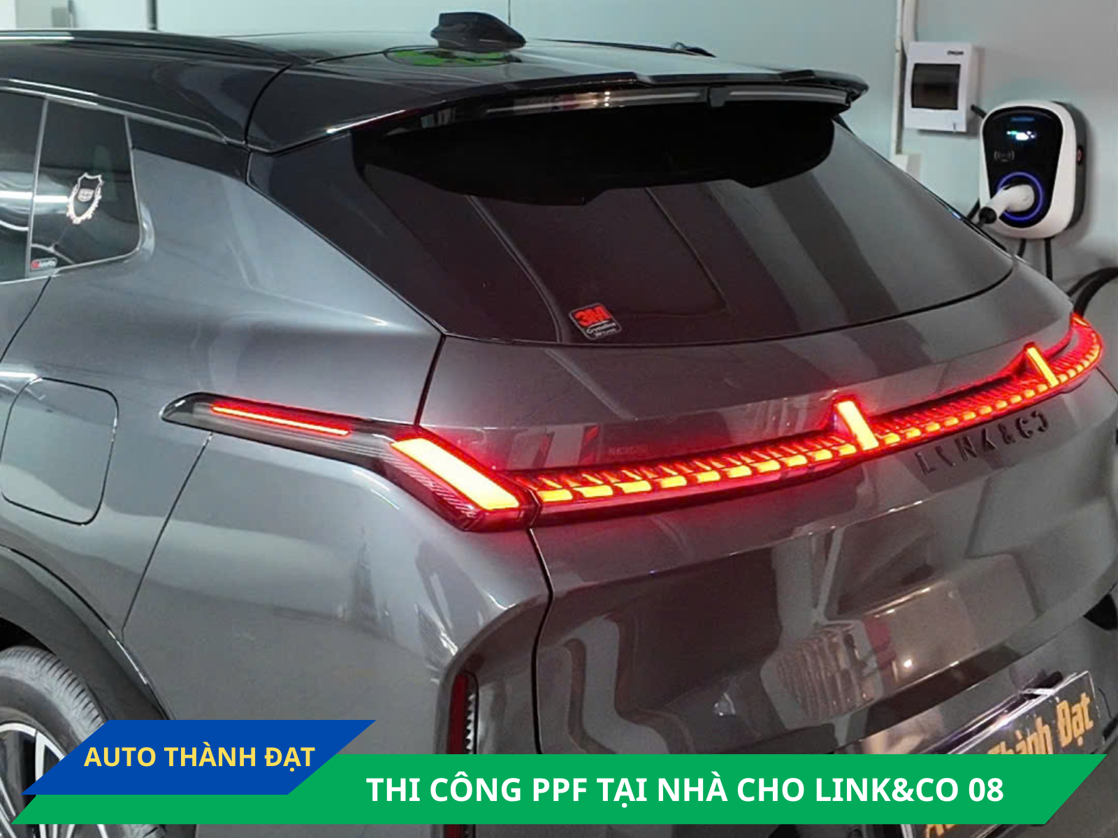 DÁN PPF TẠI NHÀ CHO LINK&CO 08