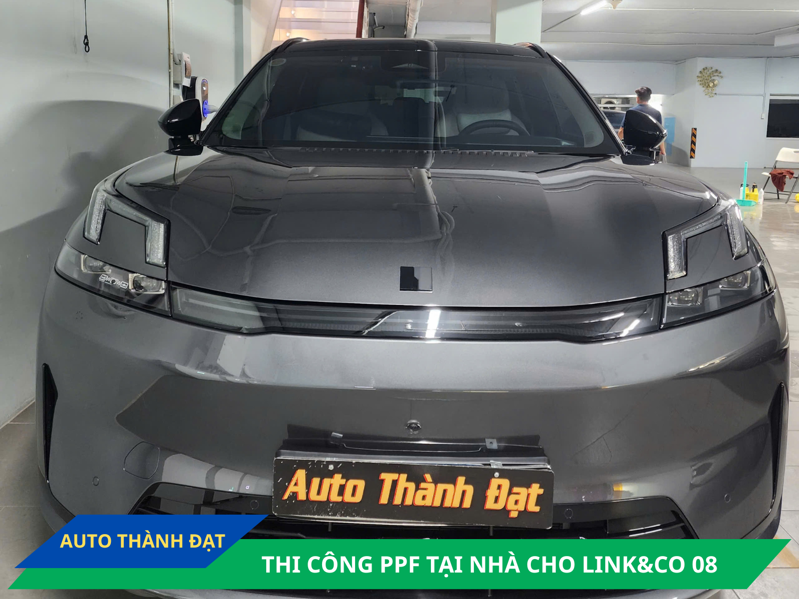 DÁN PPF TẠI NHÀ CHO LINK&CO 08
