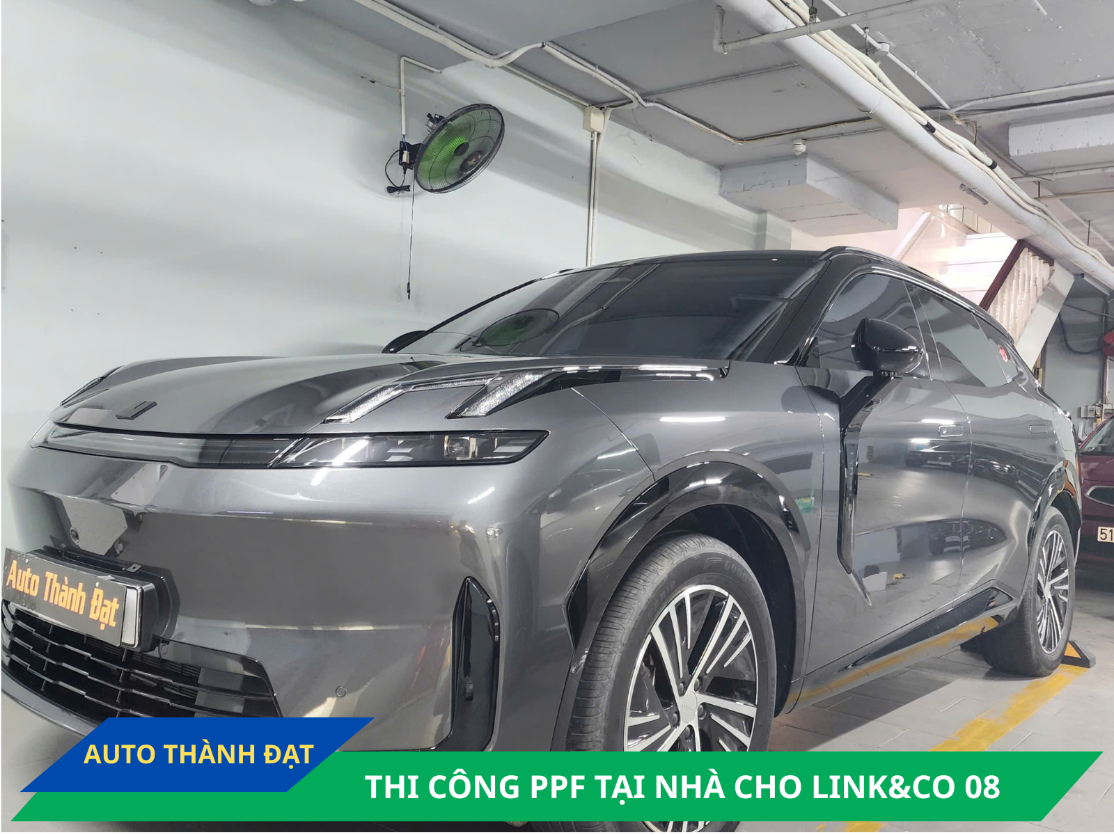 DÁN PPF TẠI NHÀ CHO LINK&CO 08