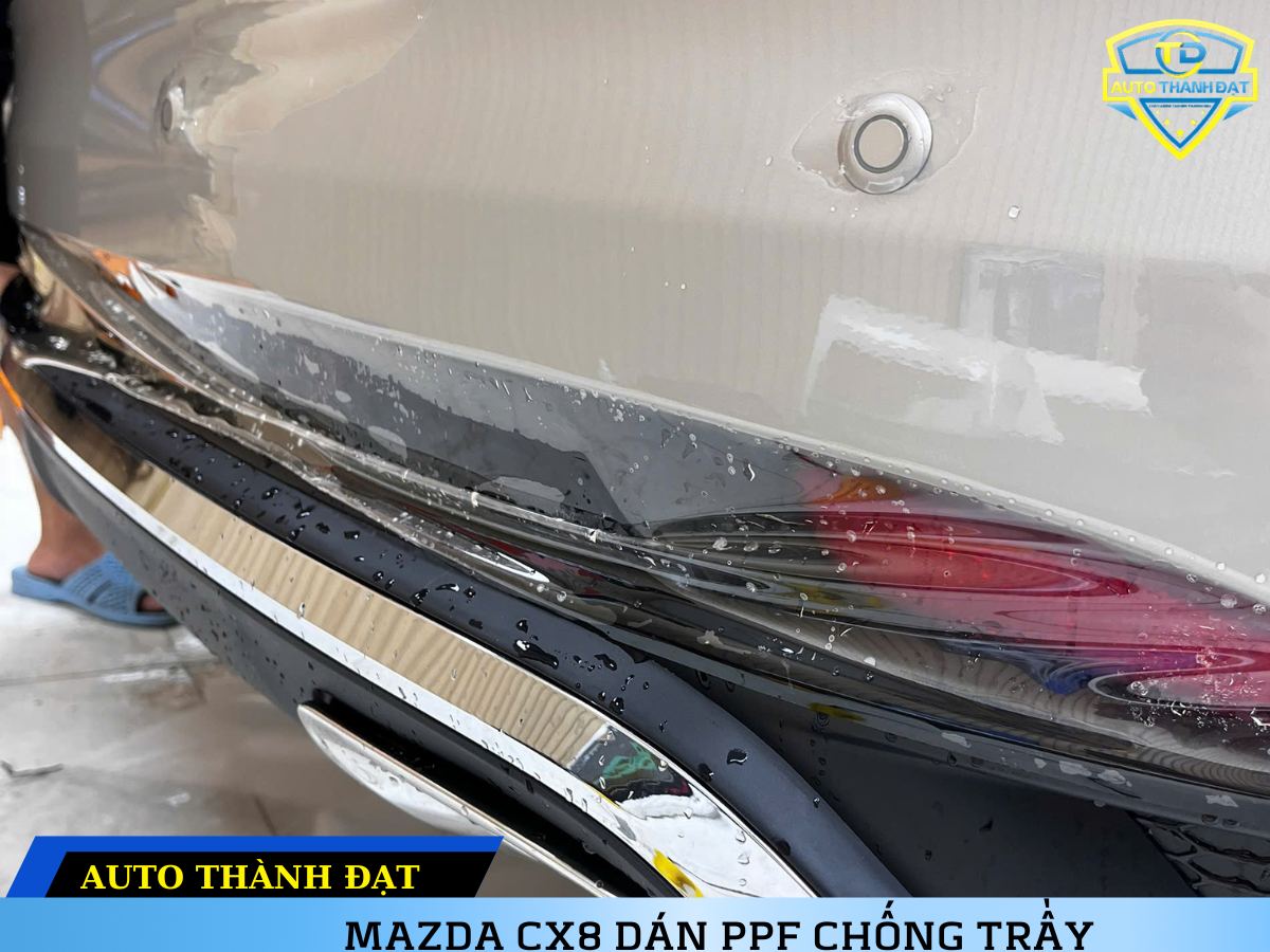 MAZDA CX8 DÁN PPF BẢO VỆ SƠN
