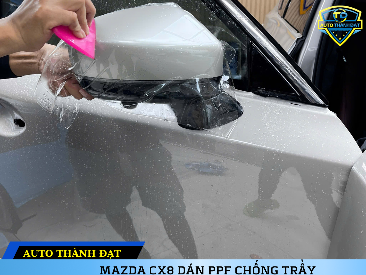 MAZDA CX8 DÁN PPF BẢO VỆ SƠN