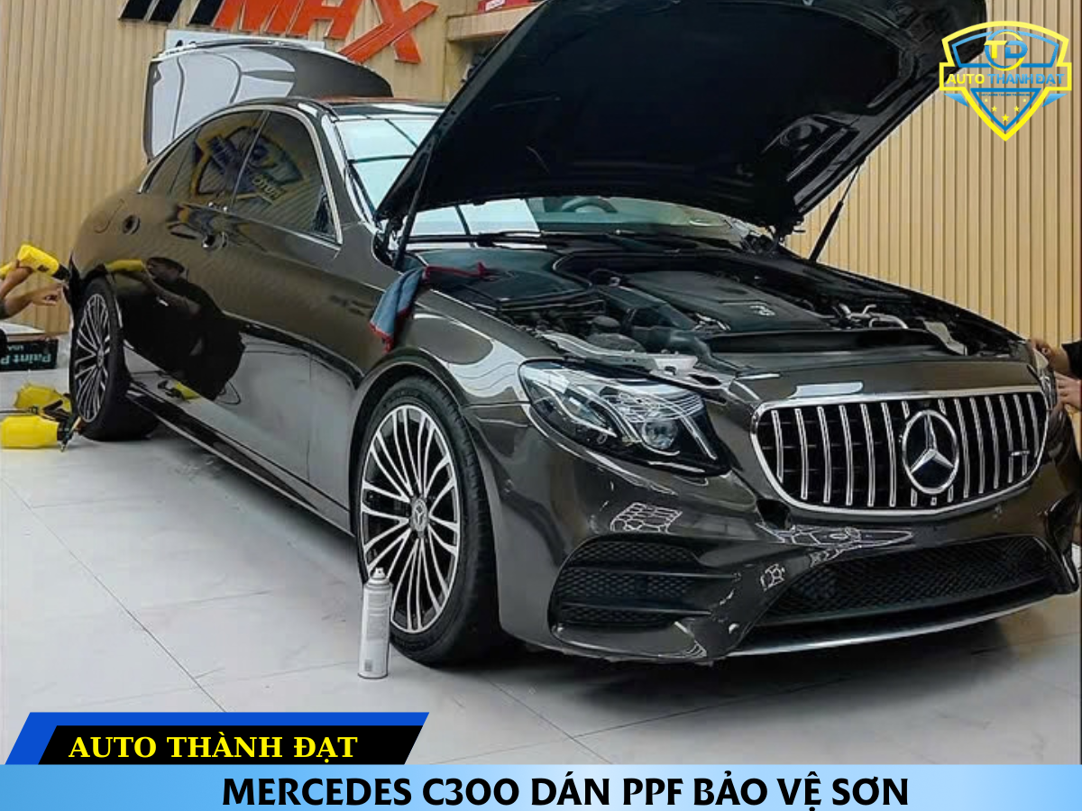 DÁN PPF CHO MERCEDES E300