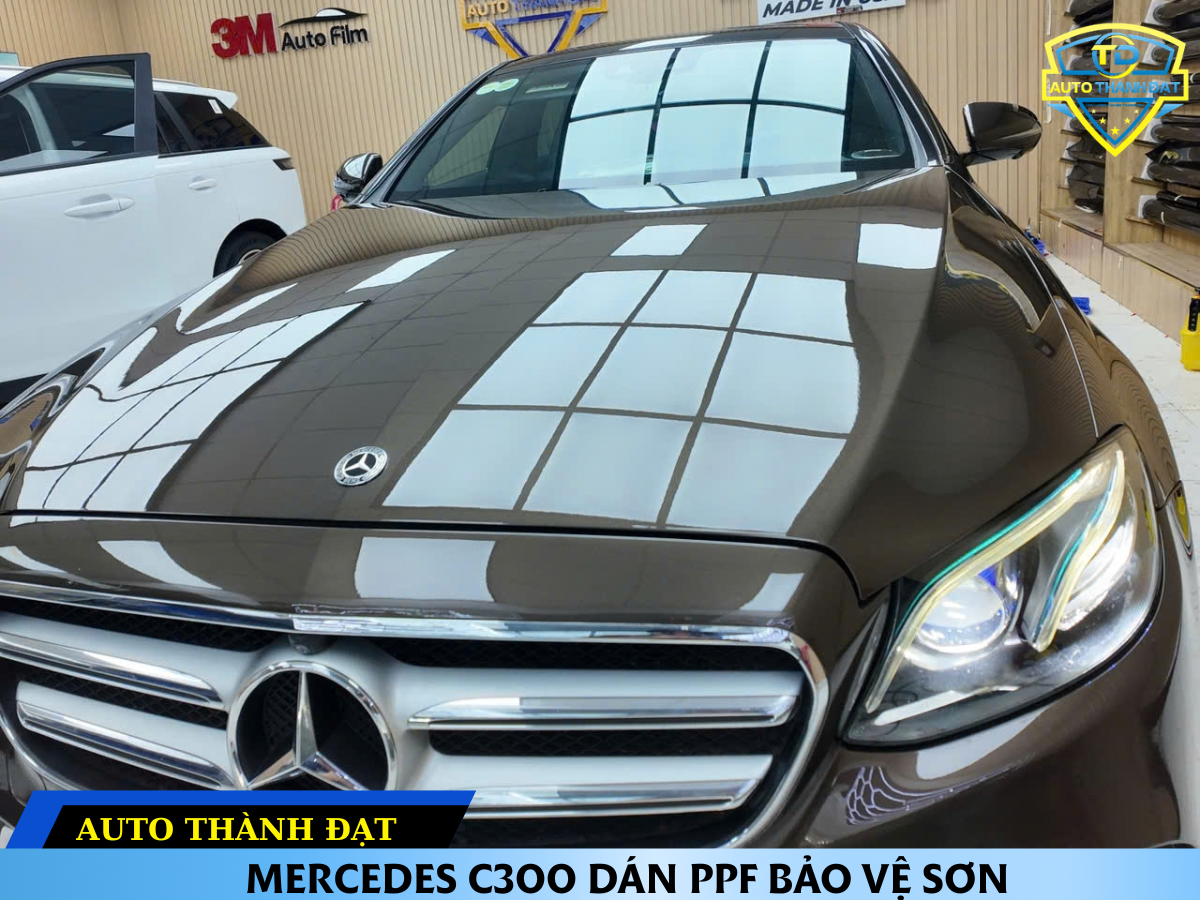 DÁN PPF CHO MERCEDES E300