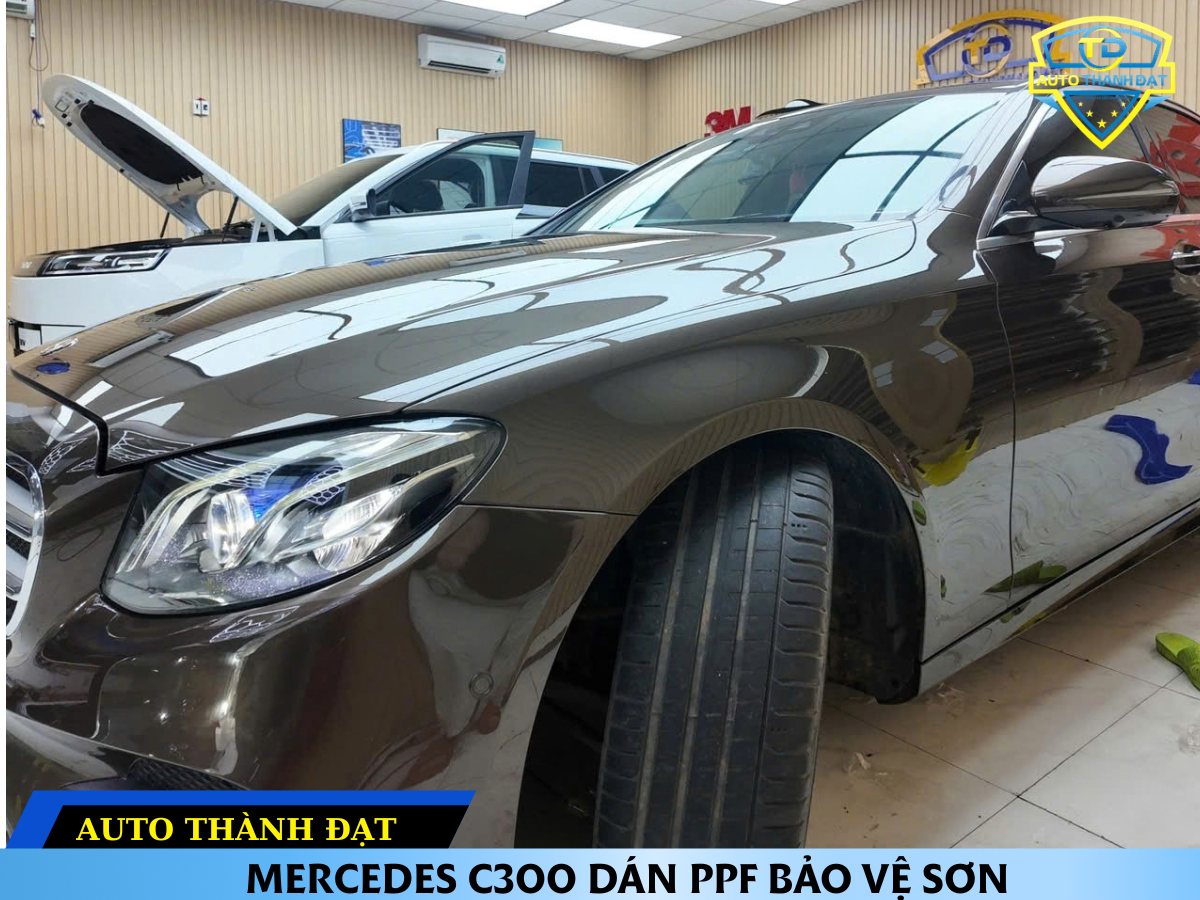 DÁN PPF CHO MERCEDES E300