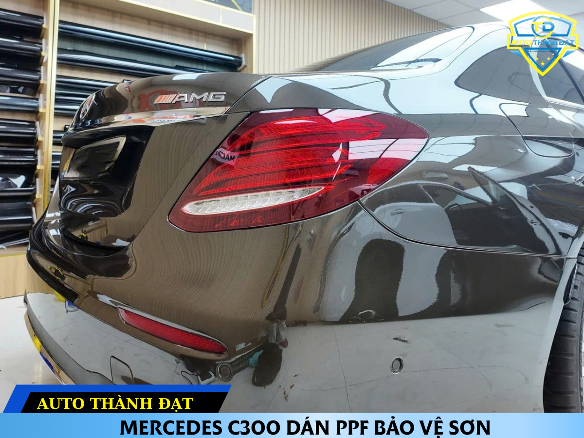 DÁN PPF CHO MERCEDES E300