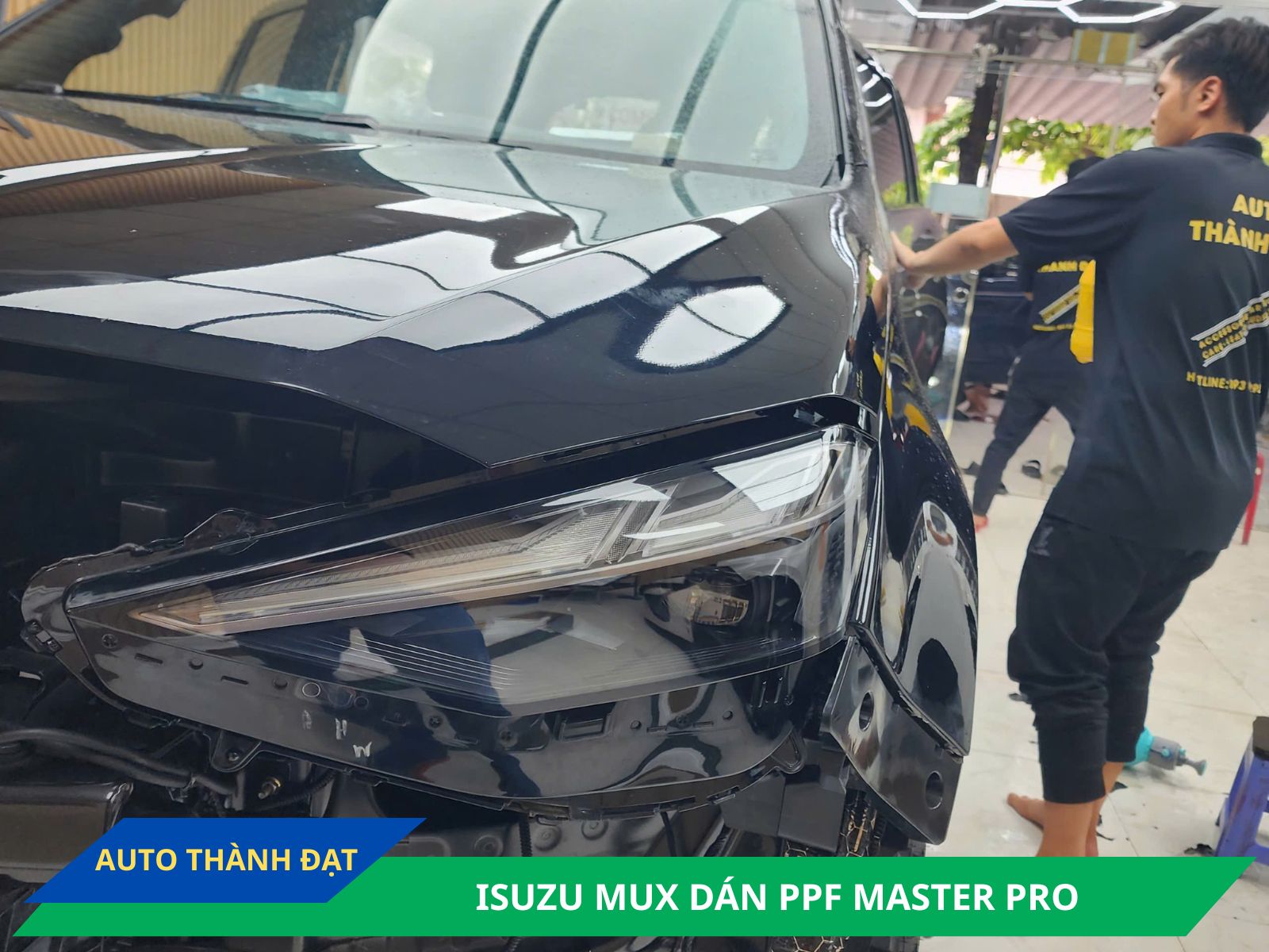 DÁN PPF CHO ISUZU MUX