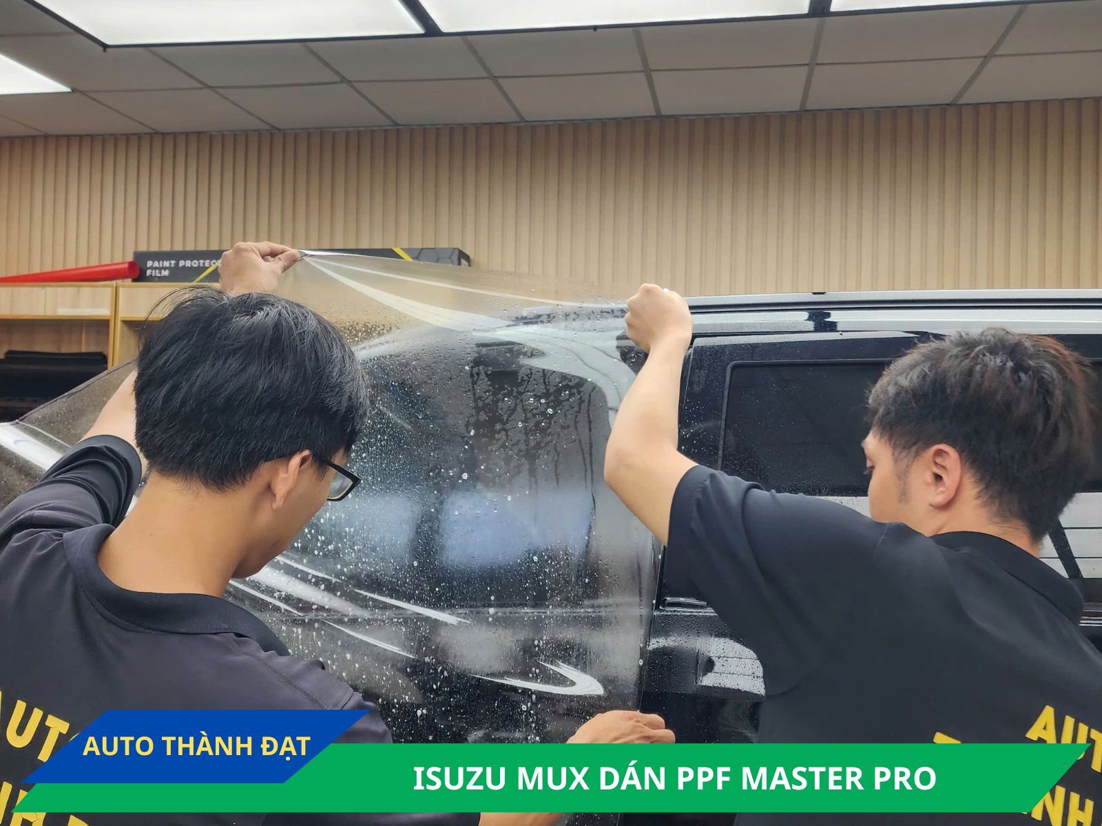 DÁN PPF CHO ISUZU MUX