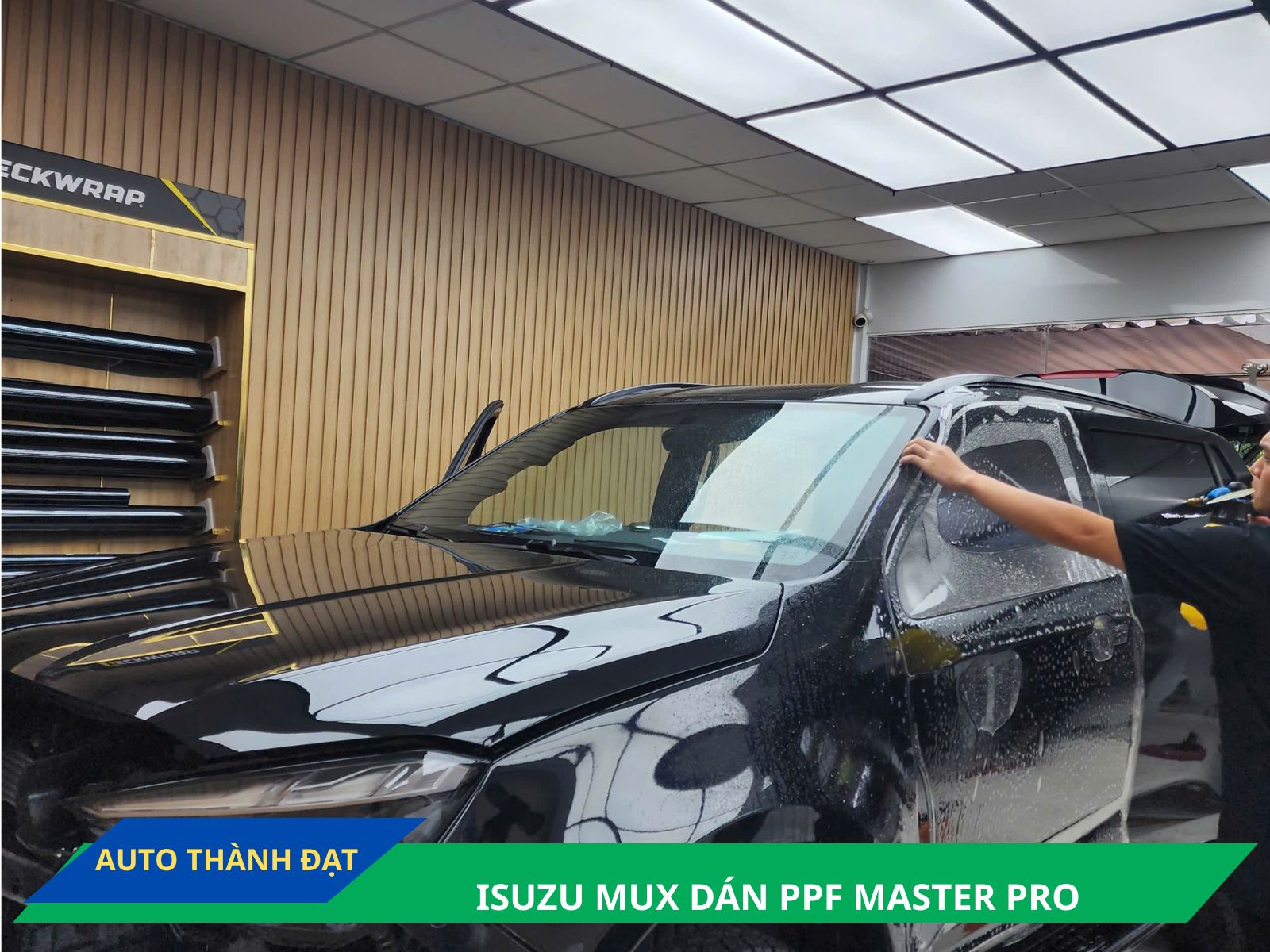 DÁN PPF CHO ISUZU MUX