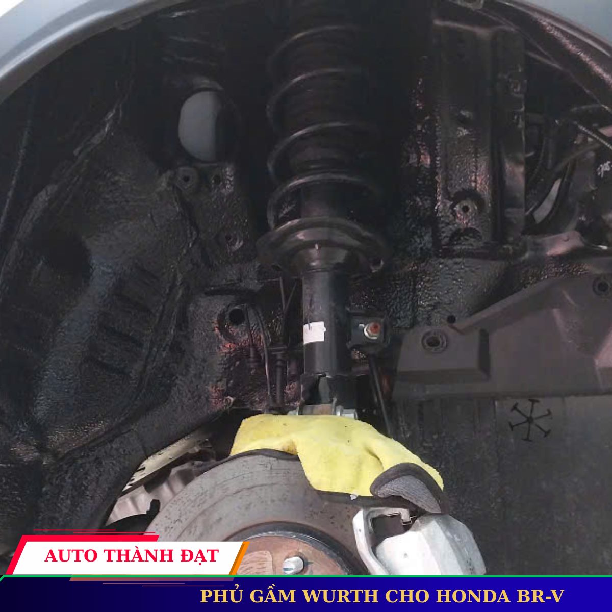 Phủ gầm wurth cho honda br-v