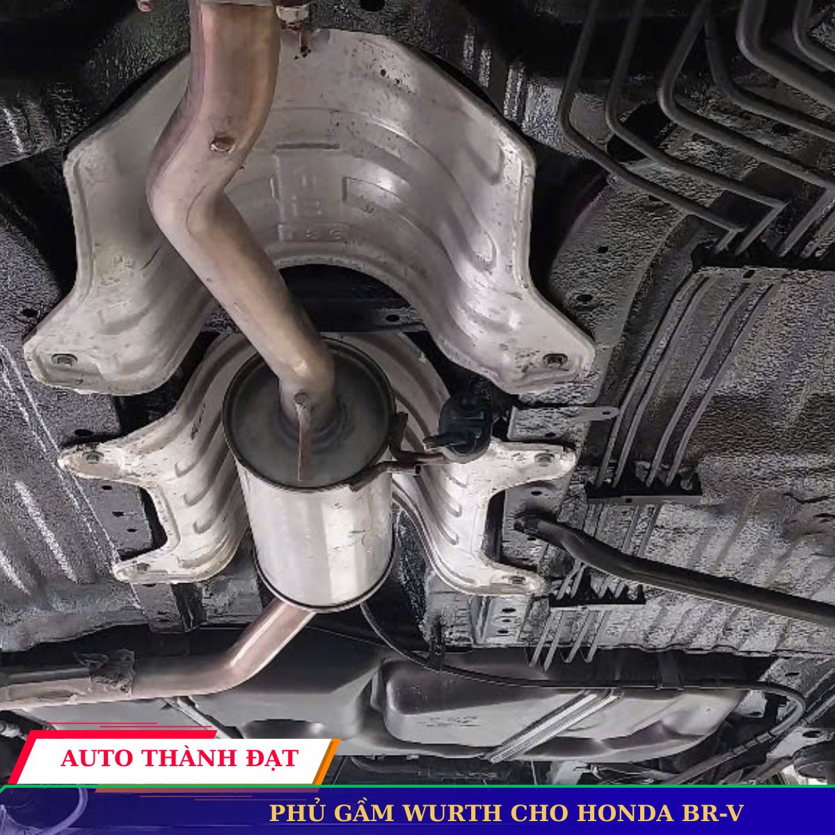 Phủ gầm wurth cho honda br-v