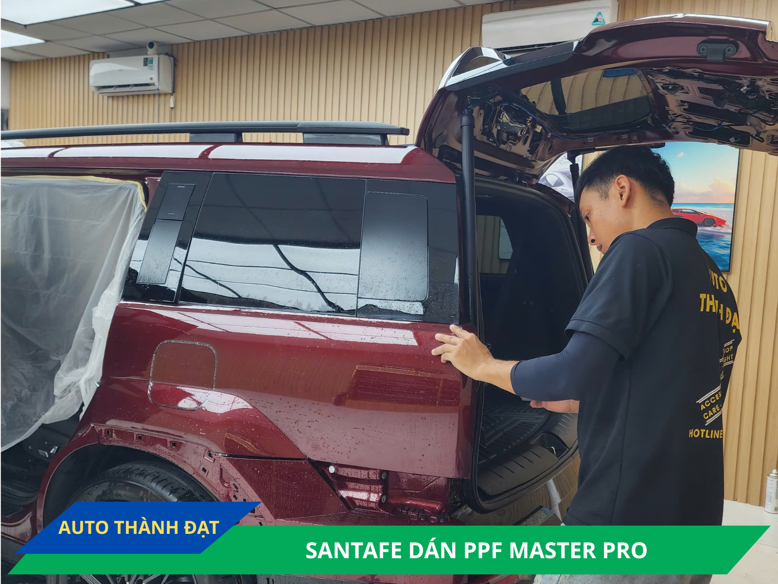 DÁN PPF CHO HYUNDAI SANTAFE