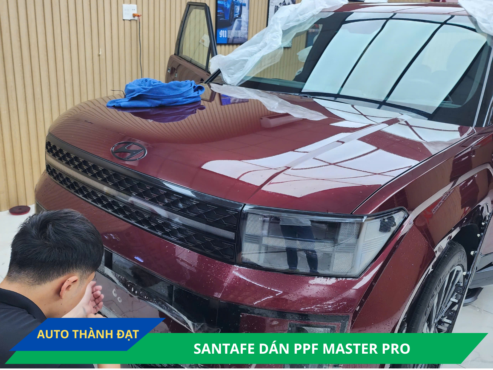 DÁN PPF CHO HYUNDAI SANTAFE