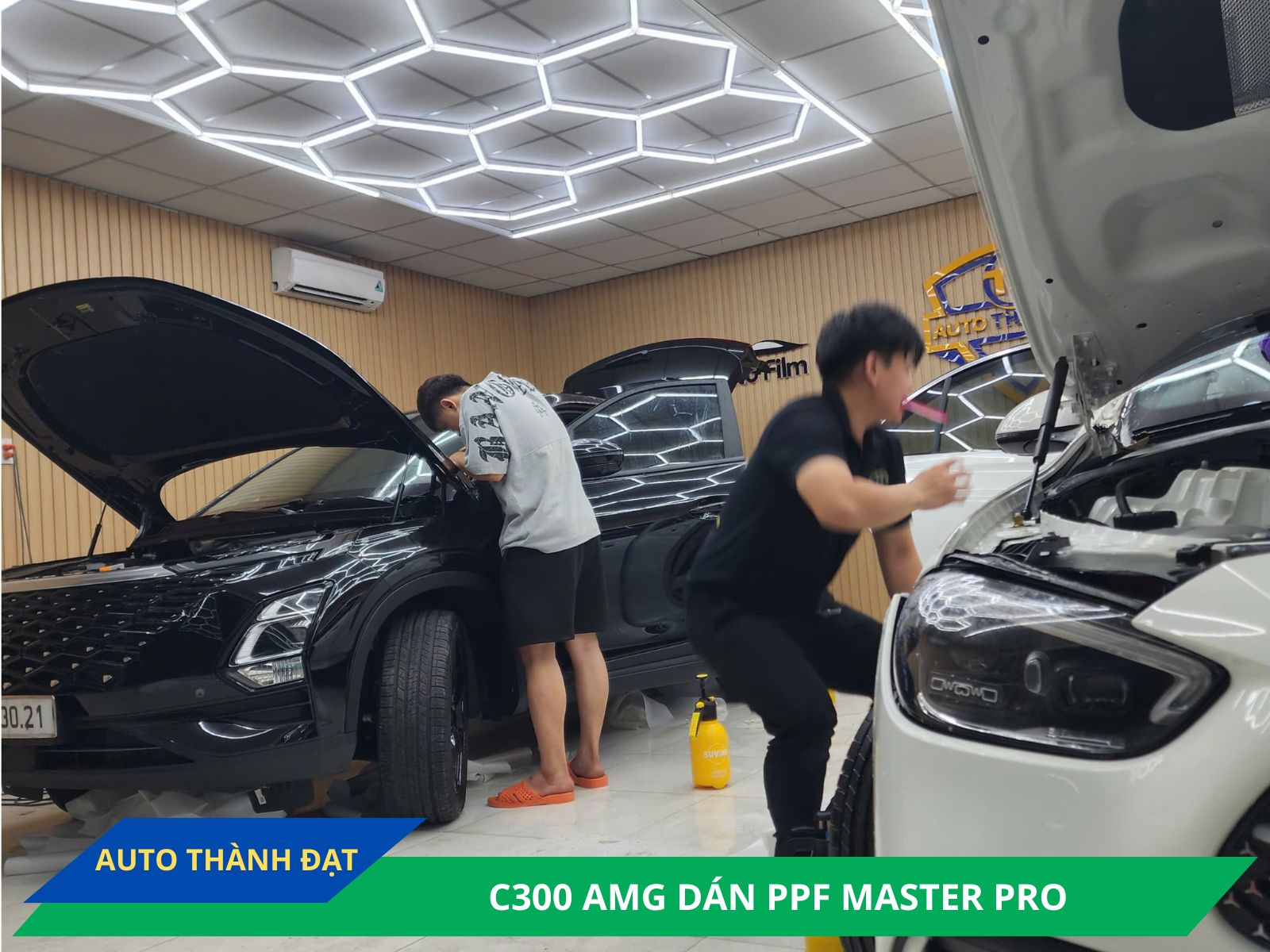 Dán PPF cho C300 AMG