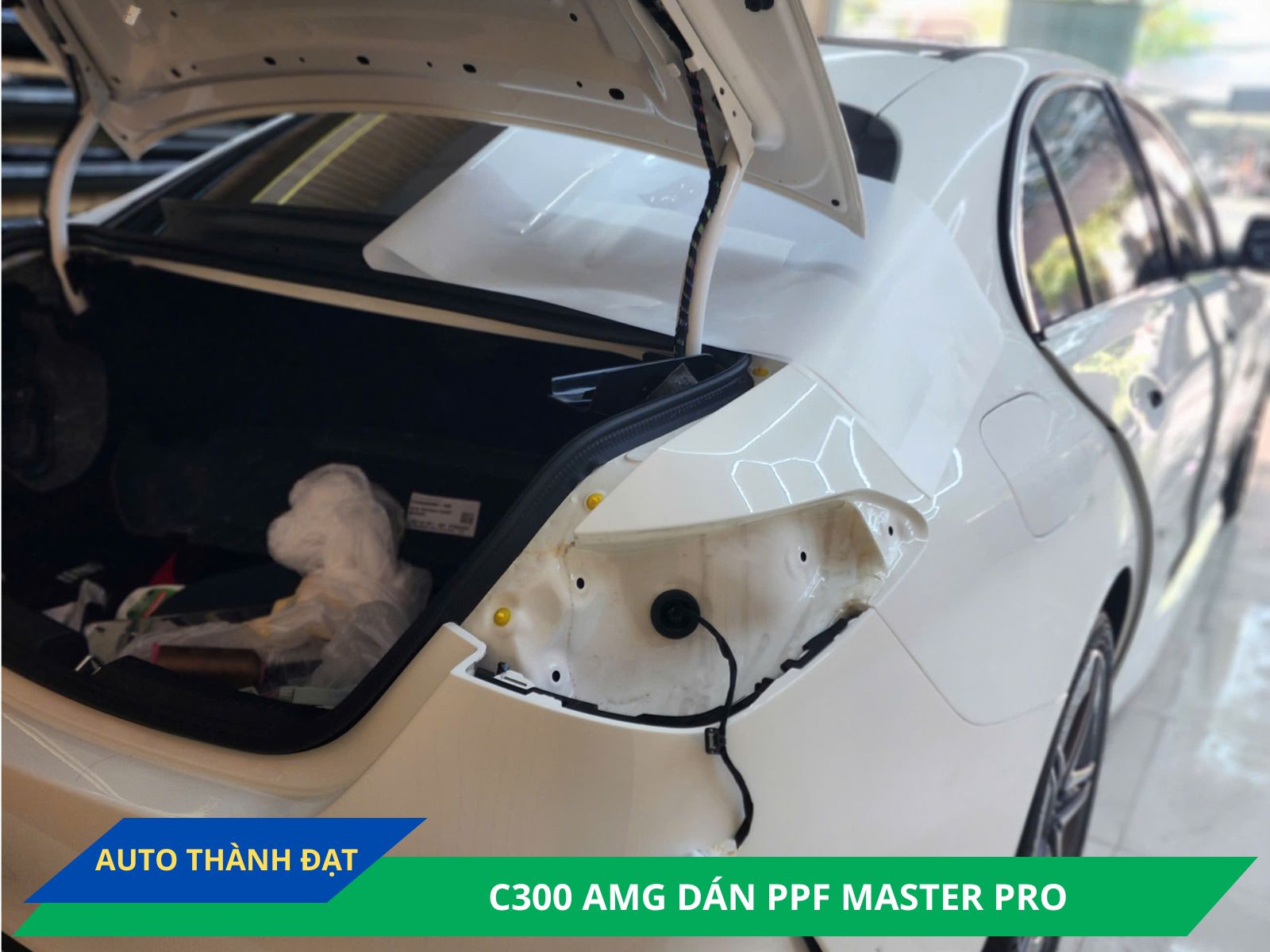 Dán PPF cho C300 AMG