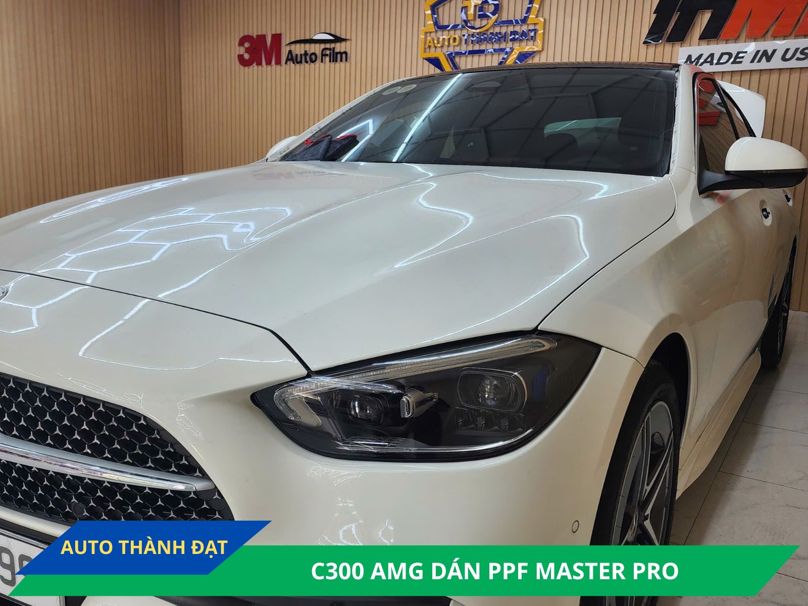 Dán PPF cho C300 AMG