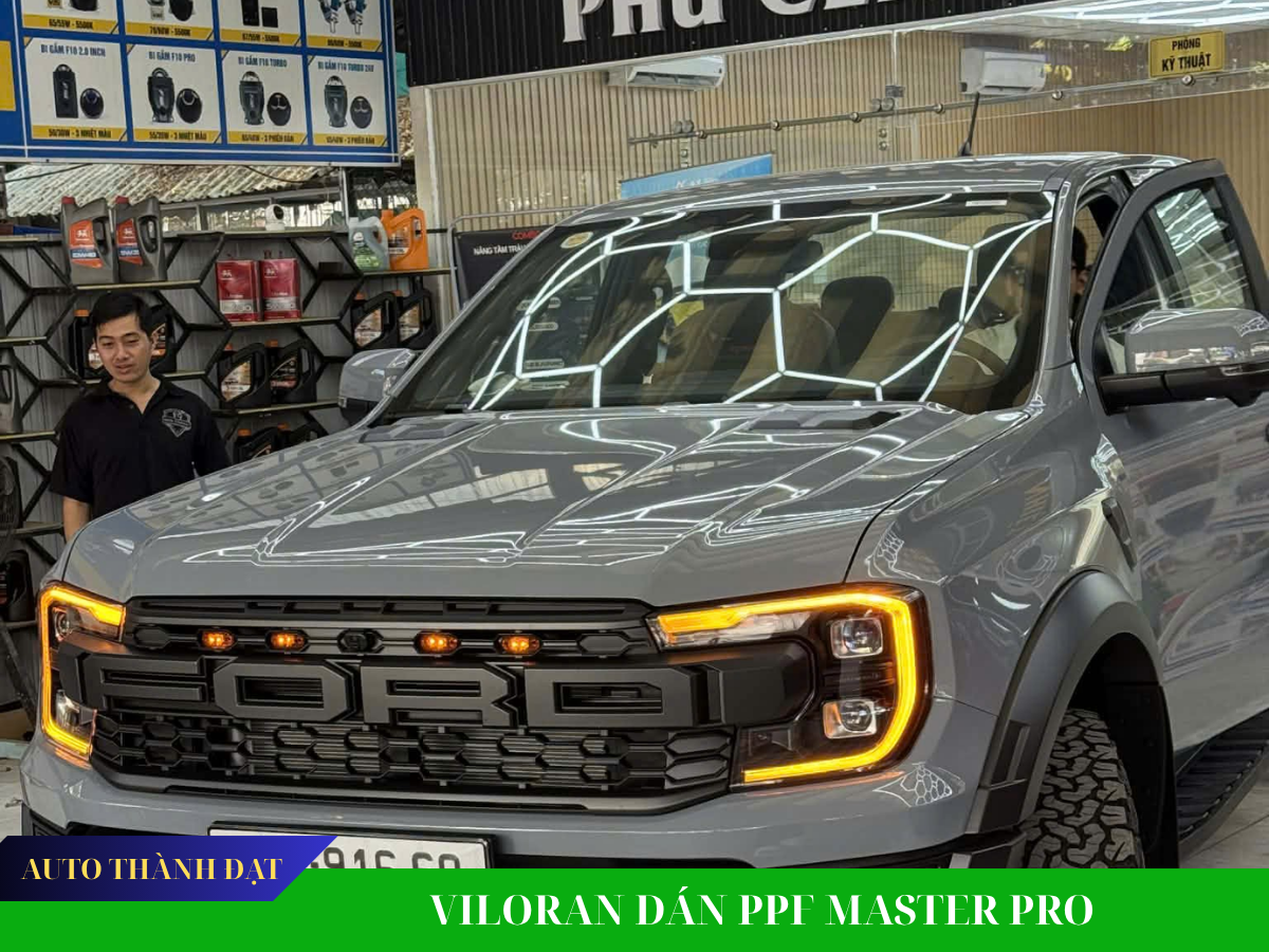 FORD RAPTOR DÁN PPF BẢO VỆ SƠN