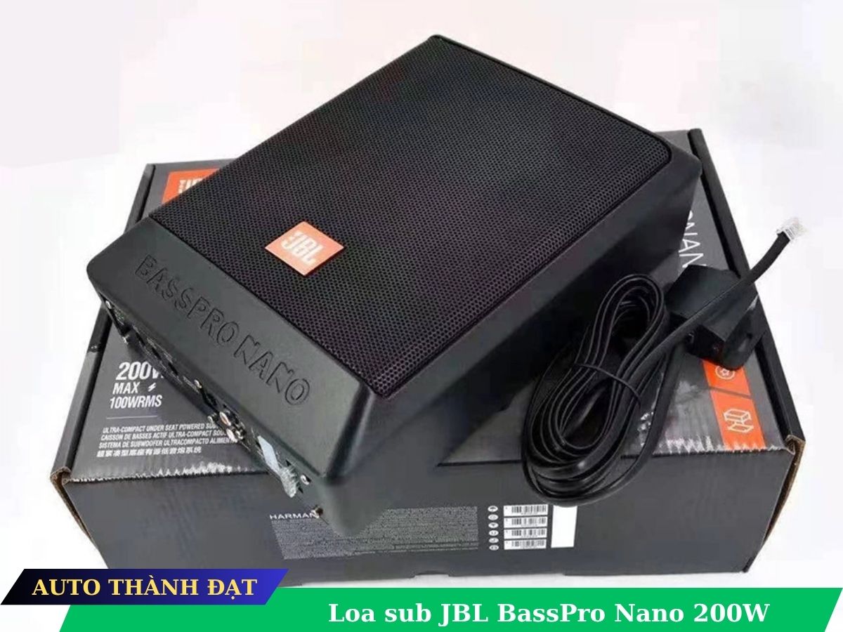 Loa sub JBL BassPro Nano 200W