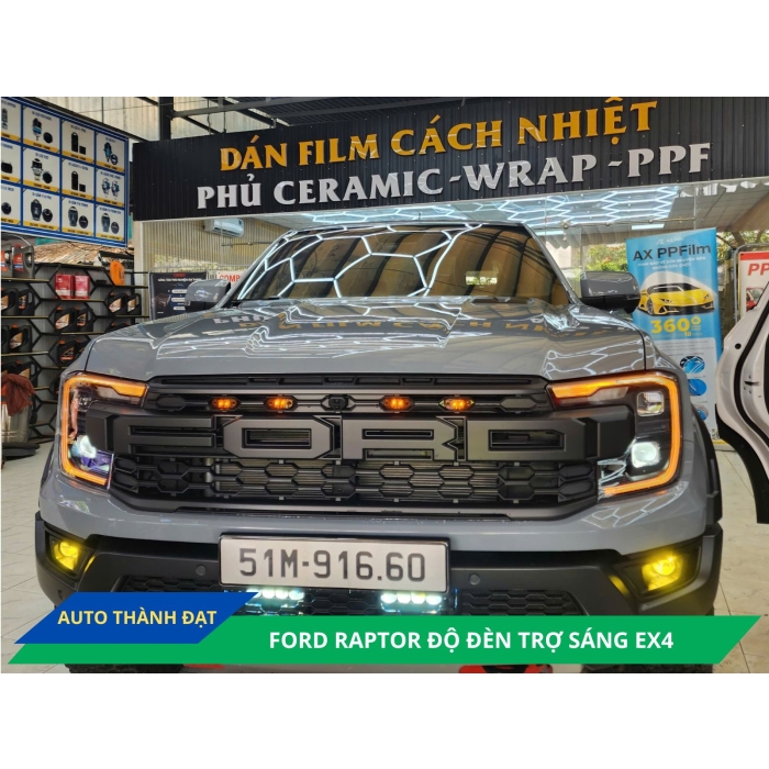 FORD RAPTOR ĐỘ ĐÈN EX4