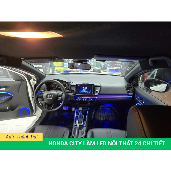 LED NỘI THẤT XE HONDA CITY 24 CHI TIẾT