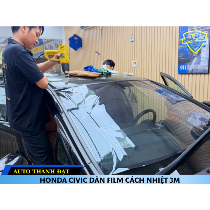HONDA CIVIC DÁN FILM CÁCH NHIỆT 3M