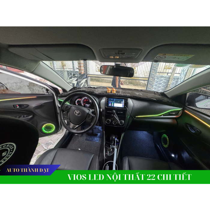 VIOS LED VIỀN NỘI THẤT 22 CHI TIẾT