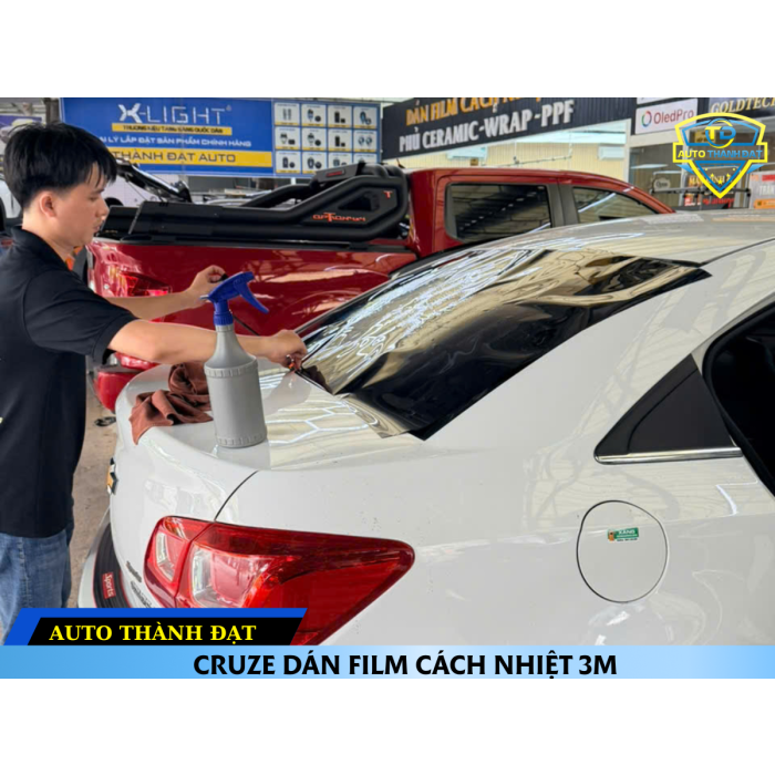 CHEVROLET CRUZE DÁN FILM CÁCH NHIỆT 3M