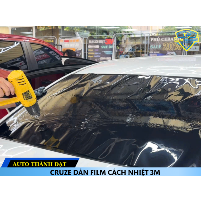 CHEVROLET CRUZE DÁN FILM CÁCH NHIỆT 3M